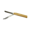 Forniture mediche monouso manico di coltello da patologia in legno utilizzato per la preparazione dei campioni di laboratorio