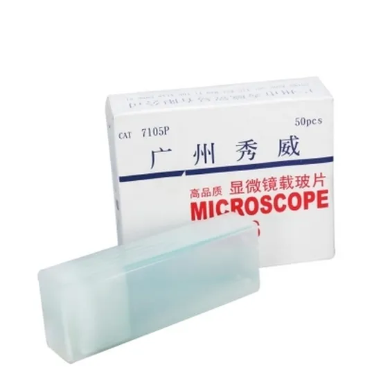 Vetrino per microscopio