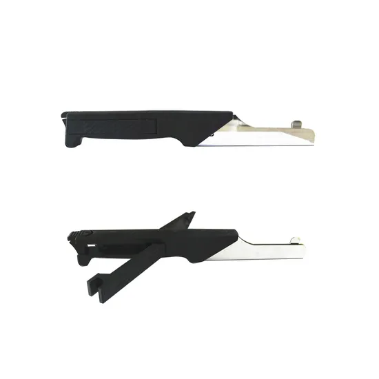 Taglio di coltello da laboratorio strumento prodotti usa e getta guanti medici maniglia di coltello da taglio